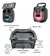 Caixa De Som Com Bluetooth Kapbom Retro Ka-8001 Cor Preto - comprar online