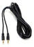 Cabo P2 + P2 Estéreo Pino Ouro 5mts Cor Preto - comprar online