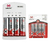 Kit 8 Pilhas Recarregáveis 4 Aa + 4 Aaa + Carregador Rápido
