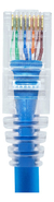 Kit 50 Unidades Cabo De Rede Patch Cord Rj45 Cat5e Azul 1mt - comprar online