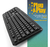 Teclado Exbom Qwerty Português Brasil Cor Preto - comprar online
