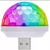Mini Globinho De Festa Luz Colorida Lâmpada Led Portátil Usb - comprar online