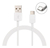 Cabo Usb Tipo C Turbo Para Samsung-motorola-xaomi-asus-sony Cor Branco - comprar online