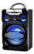 Caixa De Som Potente Portátil Bluetooth Mp3 Rádio Fm 15w Cor Preto 110v/220v