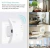 Repetidor Wifi T90 300mbps Preto Com Branco 110v/220v - 110v/220v - NOVAREDESTORE