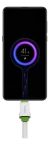 Cabo Carregador Micro Usb V8 Turbo Rapido Kaidi 3 Metros Cor Branco - NOVAREDESTORE
