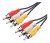 Cabo Audio/video Av, Rca 1,5m Macho Video Dvd Tv Lcd Led Sky - comprar online