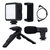 Kit Youtuber Vlog Live Tripé Celular Suporte Led E Microfone Com Controle Bluetooth Video-making Kit Ay-49 - loja online