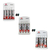 Kit Carregador Rápido Bivolt + 4 Pilhas Aa Aaa Recarregável