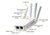 Repetidor Wifi 4 Antenas Amplificador De Sinal 2800m - NOVAREDESTORE