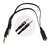 Cabo Adaptador P3 Femea Para P2/ Fone E Microfone Headset Pc - comprar online