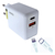 Fonte Carregador Para iPhone Turbo Qc 3.0 Pd 20w + Cabo Lightning Cor Branco - loja online