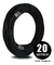 Cabo De Rede Cat5e Blindado 20 Metros 100% Cobre Homologado - comprar online
