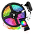 Fita De Led 5 M Rgb Ip66 5050 + Fonte + Wifi Alexa / Google