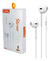 Imagem do Fone De Ouvido 1,2m Qualidade Na Batida Fo41 Usb P Tipo C Cor Branco