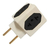Kit Com 02 Benjamim Adaptador Tomada Plug 04 Entradas 110v/220v