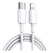 Cabo P/ Phone Genérica Usb-c Branco Com Entrada Usb Tipo C