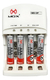 Carregador Rápido Bivolt + 8 Pilhas Aaa Palito Recarregável - comprar online
