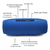 Caixa De Som Xtreme Bluetooth Pendrive Resistente Água Azul - comprar online