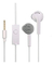Fone De Ouvido 1,2m Qualidade Na Batida Fo41 Usb P Tipo C Cor Branco