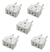 Kit 5 Plugs Adaptador De Tomada Bob Esponja 10a/20a 3/2pinos na internet