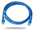 Cabo De Rede 1 Metro Cat6 Ethernet Lan 100% Cobre Pc Game Tv