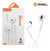 Fone De Ouvido 1,2m Qualidade Na Batida Fo41 Usb P Tipo C Cor Branco na internet