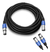 Cabo Microfone Cannon Macho P/ Fêmea O.d. 6.2mm 10 Metros - NOVAREDESTORE