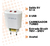 Carregador Turbo Rápido Para iPhone Ca34-2 A-gold Ca34-2 Cor Branco - comprar online