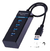 Hub Cabo Usb 3.0 Extensão 4 Portas High Speed Hd Pen Drive