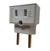 Imagem do Kit 5 Plugs Adaptador De Tomada Bob Esponja 10a/20a 3/2pinos