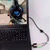 Adaptador Para Fone Headset Microfone Lapela P2 X P3 Áudio Cor Preto na internet