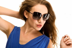 Óculos De Sol Feminino Oversized Luxuoso 373 - loja online