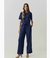 Conjunto Alfaiataria Viscose Calça Elastico e Blusa