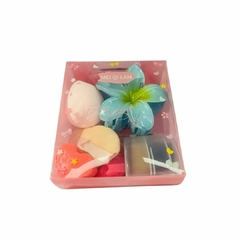 Kit com 6 Esponjas de Maquiagem + Presilha para Cabelo - comprar online
