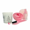 Kit Máscara Facial com 2 Argilas + Acessórios para Preparo e Aplicação