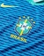 Camisa Seleção Brasileira 24/25 - Torcedor Nike Masculina - Azul com detalhes em Verde na internet