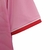 Camisa Flamengo 23/24 - Torcedor Masculina - Rosa com detalhes em vermelho - Fanáticos