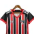Camisa São Paulo 23/24 - Torcedor Adidas Feminina - Vermelha e preta - Fanáticos