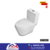 Vaso Sanitário com Caixa Acoplada e Assento Branco Turquia INOWAR