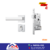Fechadura Externa / Interna Inox Stam 803/35 Porta Madeira