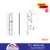 Fechadura Externa Inox Stam 501/03 Porta Ferro / Alumínio na internet