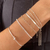 Pulseira Riviera Cristal 3MM - Banho em Prata 925 na internet