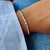 Pulseira Riviera Retangular Cristal - Banho em Prata 925