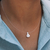 Colar Nylon Nossa Senhora Madréperola - Banho em Ródio Branco - comprar online