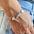 Pulseira Fases da Lua - Banho em Prata 925 - comprar online