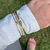 Bracelete Branco Marmorizado - Aço Inox - Ibelle Joias