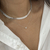 Choker Setas Texturizadas - Banho em Prata 925 - comprar online