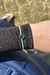 Pulseira Riviera Cristal Gota Central Zircônia Verde Esmeralda - Banho em Prata 925 na internet