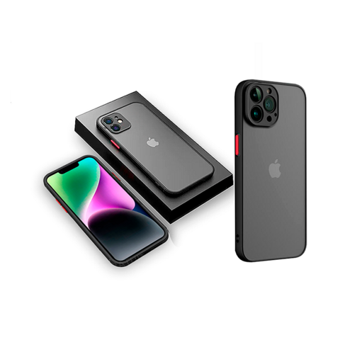 Capinha Anti-queda Compatível com iPhone 12 Pro Max Fosca Translúcida - comprar online